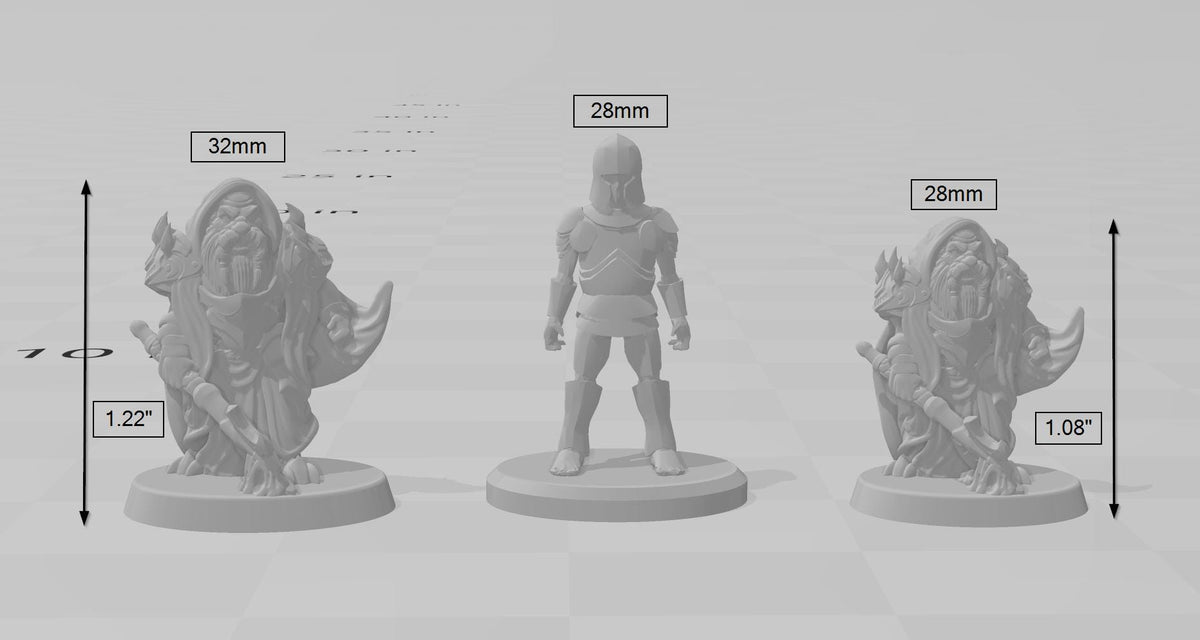 Dark Dwarf 2 | DnD Miniature, Premium Resin, Durable and Tough for your TTRPG and Wargaming! 32mm, 28mm, Male, Duergar, Mountain, Underdark-3