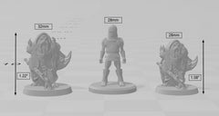Dark Dwarf 2 | DnD Miniature, Premium Resin, Durable and Tough for your TTRPG and Wargaming! 32mm, 28mm, Male, Duergar, Mountain, Underdark-3