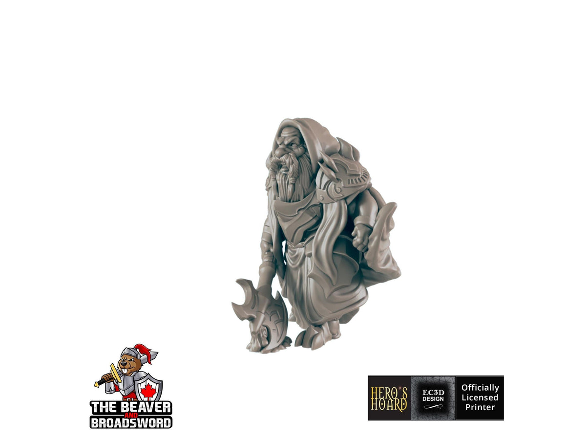 Dark Dwarf 2 | DnD Miniature, Premium Resin, Durable and Tough for your TTRPG and Wargaming! 32mm, 28mm, Male, Duergar, Mountain, Underdark-1