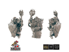 Dark Dwarf Pack | DnD Miniature, Premium Resin, Durable and Tough for your TTRPG and Wargaming! 32mm, 28mm, Male, Duergar Mountain Underdark-2