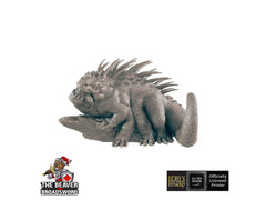 Basilisk | DnD Premium Resin Miniature, Durable and Tough for your TTRPG and Wargaming! 32mm, 28mm, Beast, Animal, Mountain, Monstrosity-1
