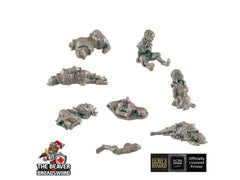 Corpses Part 2 | DnD Miniature, Premium Resin, Durable and Tough for your TTRPG and Wargaming! 32mm, 28mm, Corpse, Pile, Male, Female-1
