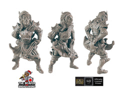 Dark Elf 1 | DnD Miniature, Premium Resin, Durable and Tough for your TTRPG and Wargaming! 32mm, 28mm, Female, Drow, Ranger, Sniper-2