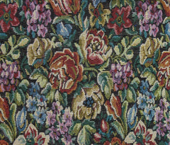 Floral Tapestry Jacquard Fabric - Heavyweight Upholstery, Home Decor-3