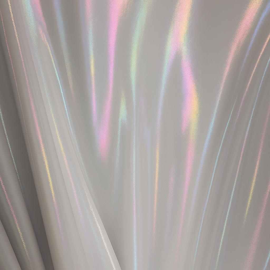 Iridescent Holographic Fabric: 4-Way Stretch Nylon Spandex - 60" Wide