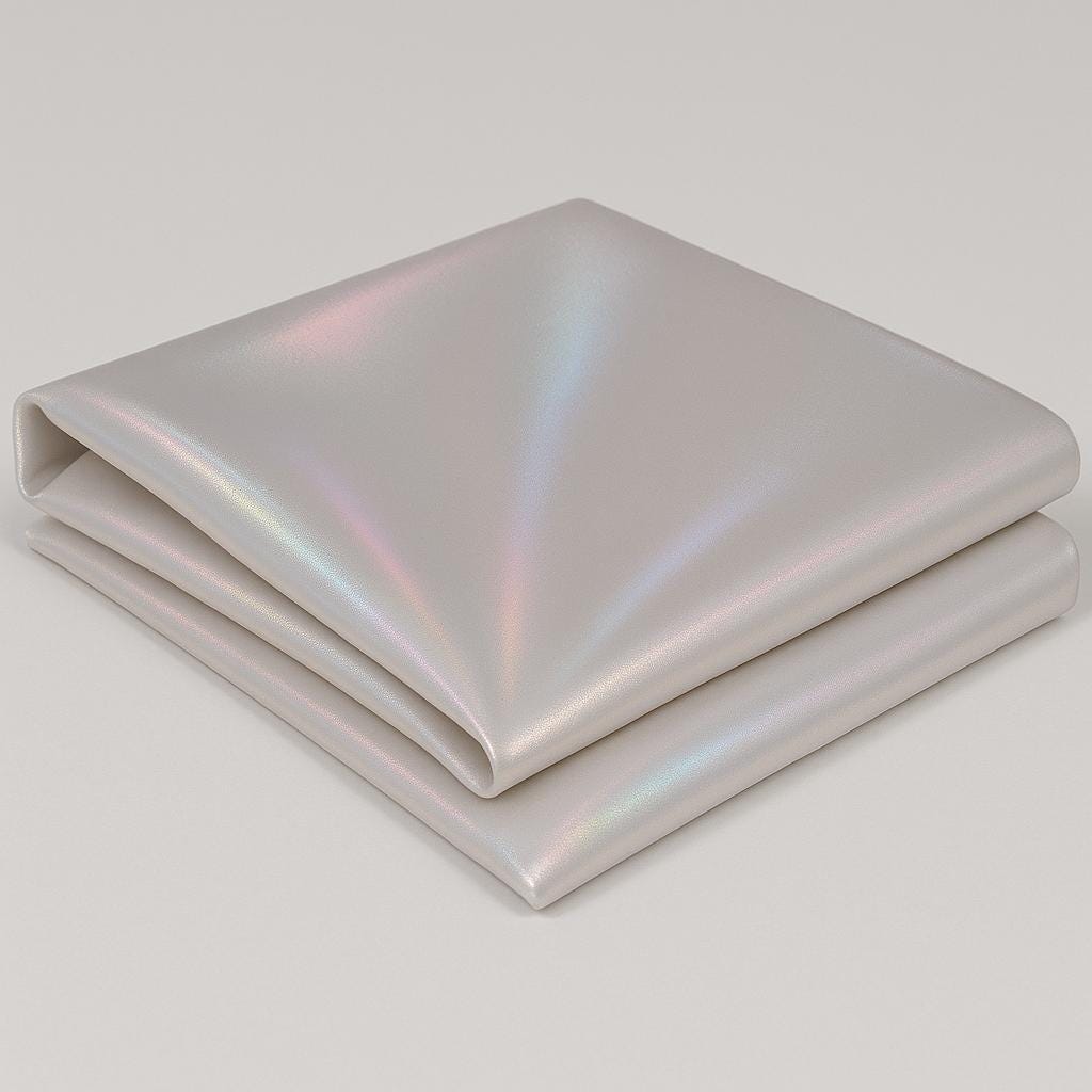 Iridescent Holographic Fabric: 4-Way Stretch Nylon Spandex - 60" Wide-4