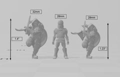Masked Rogues mini set | DnD Miniature, Premium Resin, Durable and Tough for your TTRPG and Wargaming! 32mm, 28mm, Thief, Assassin-2