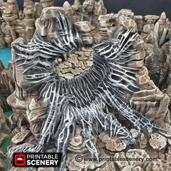 Wicked Webs 9pc terrain set | DnD RPG and Warming Terrain, Durable and High quality. Perfect For Diorama and Models. Caver, Cave, Spider-5