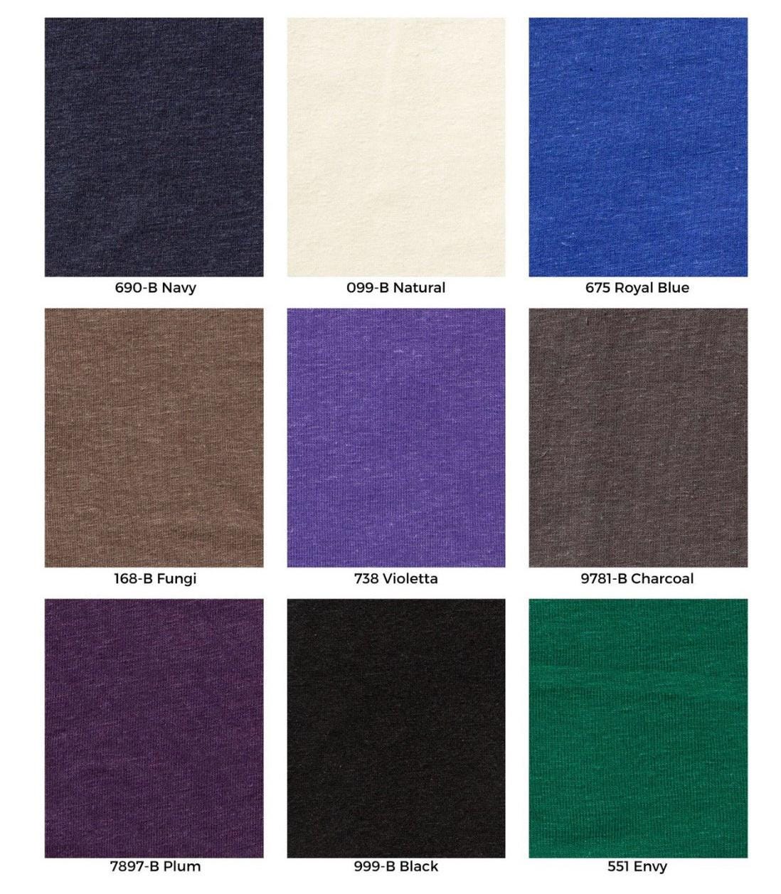 Hemp Organic Cotton Jersey Fabric – Premium Sustainable Knit-3
