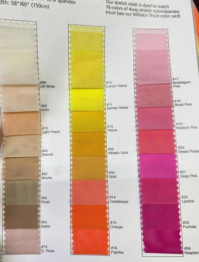 Milliskin Nylon Spandex Fabric – Premium 4‑Way Stretch-1