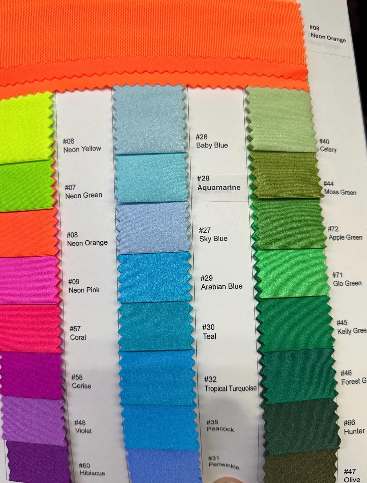 Milliskin Nylon Spandex Fabric – Premium 4‑Way Stretch-5
