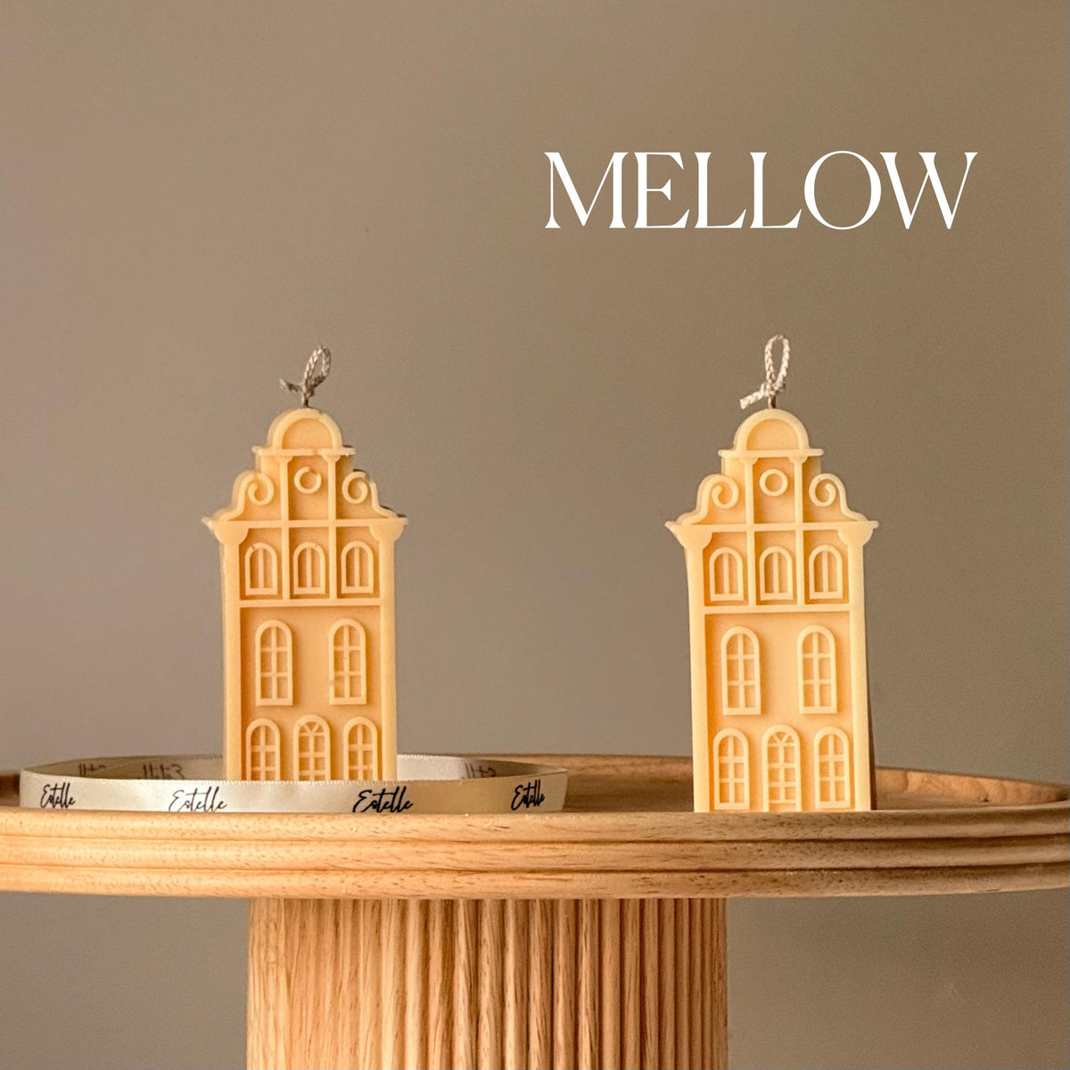 Petit Maison Candle: Handmade Sculptural Home Decor-4