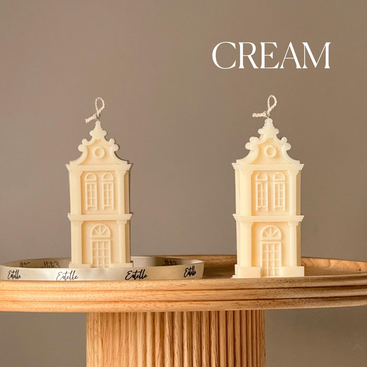 Petit Maison Candle: Handmade Sculptural Home Decor-2