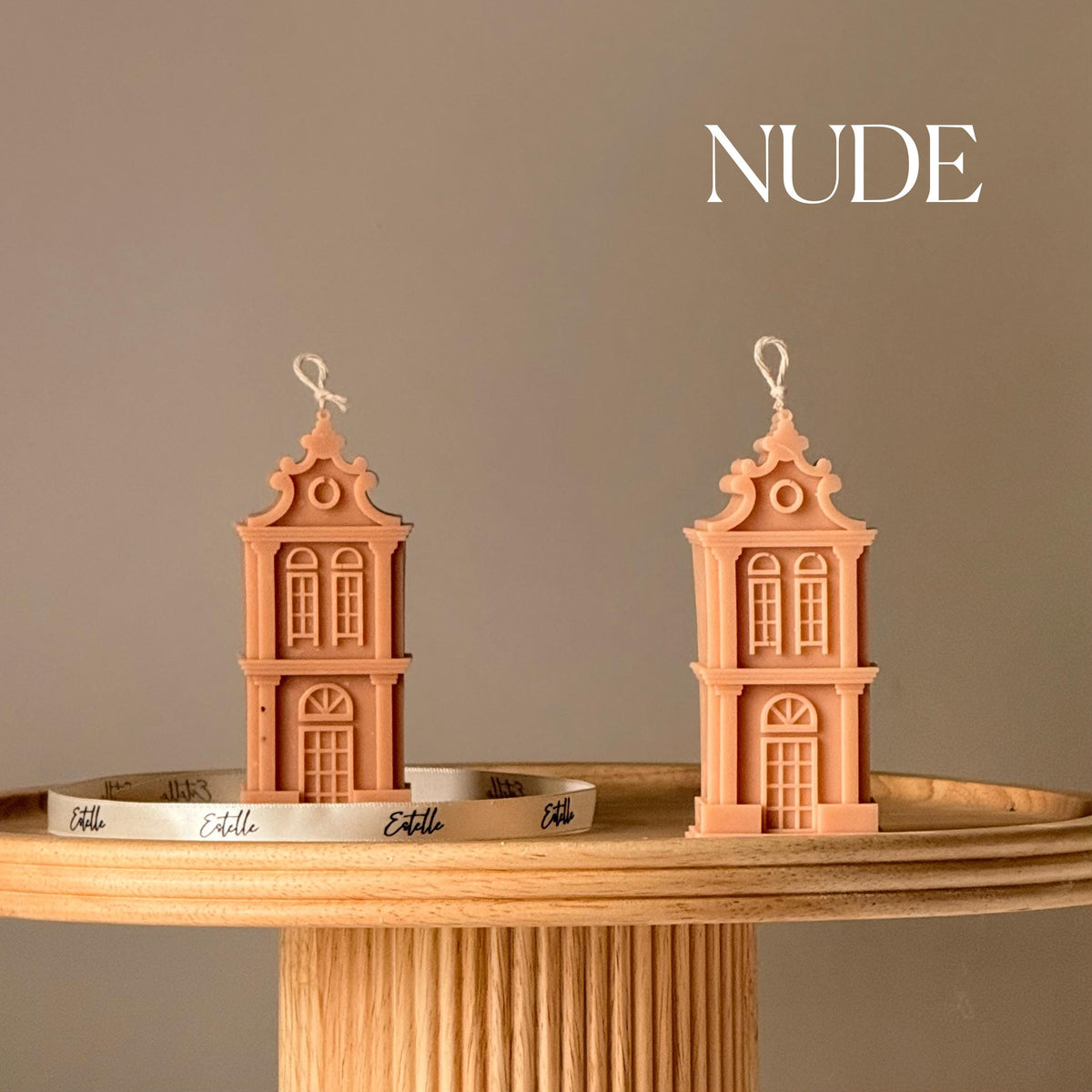 Petit Maison Candle: Handmade Sculptural Home Decor-4