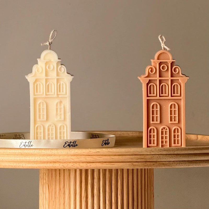 Petit Maison Candle: Handmade Sculptural Home Decor-1
