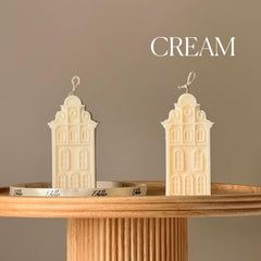 Petit Maison Candle: Handmade Sculptural Home Decor-3