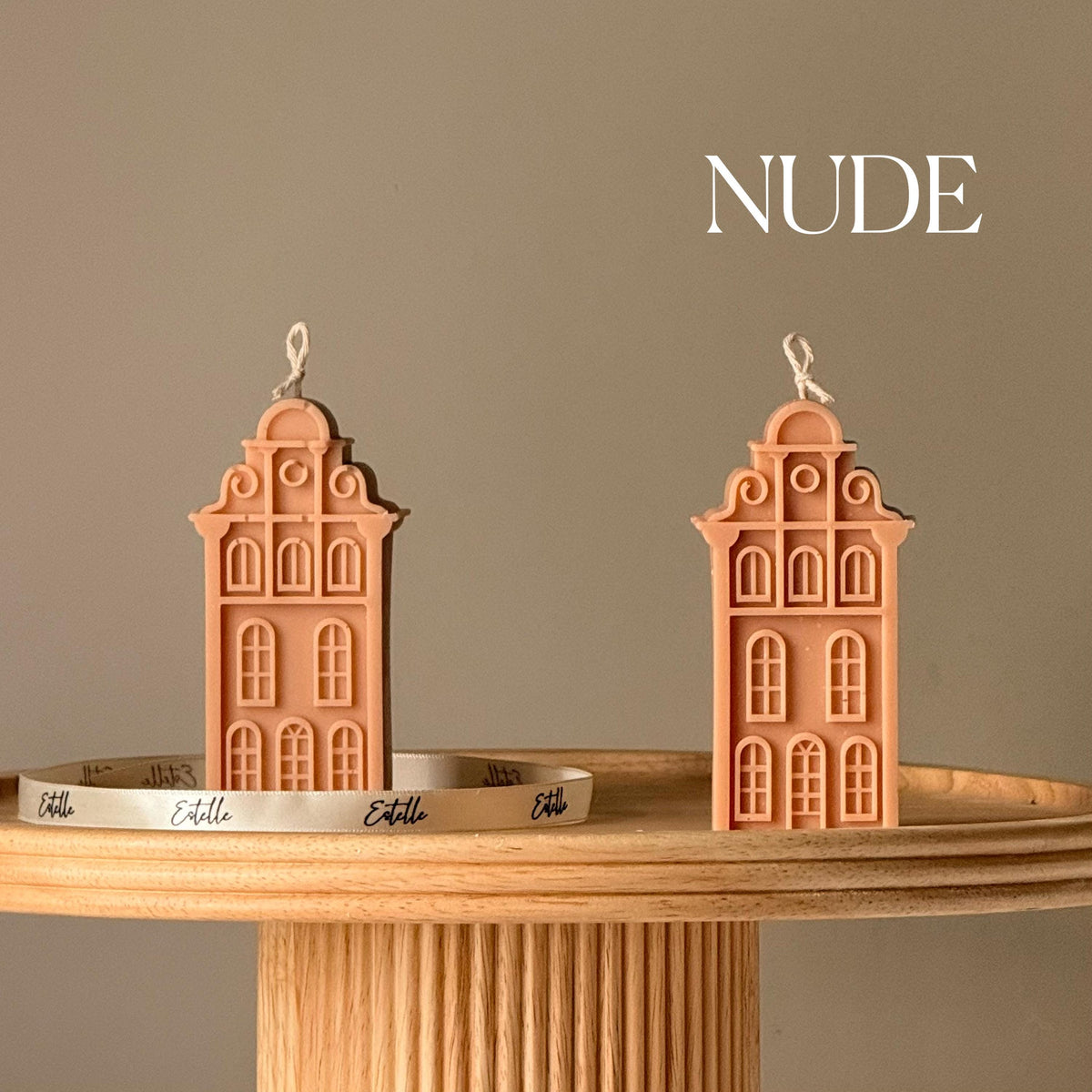 Petit Maison Candle: Handmade Sculptural Home Decor-2