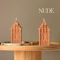 Petit Maison Candle: Handmade Sculptural Home Decor-2