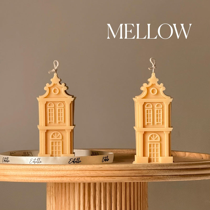 Petit Maison Candle: Handmade Sculptural Home Decor-3
