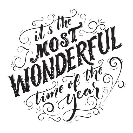 Most Wonderful Time Press Plate from the BetterPress Christmas Collection-3