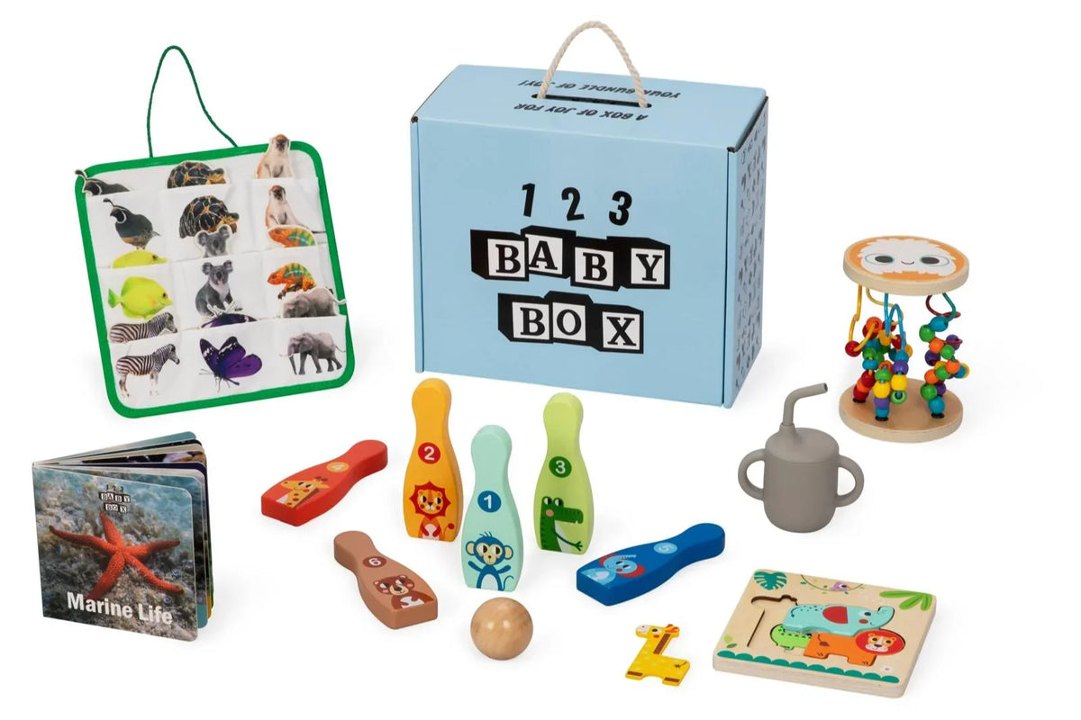 123 Baby Box Montessori Educational Box - Ages 18–21 Months-1