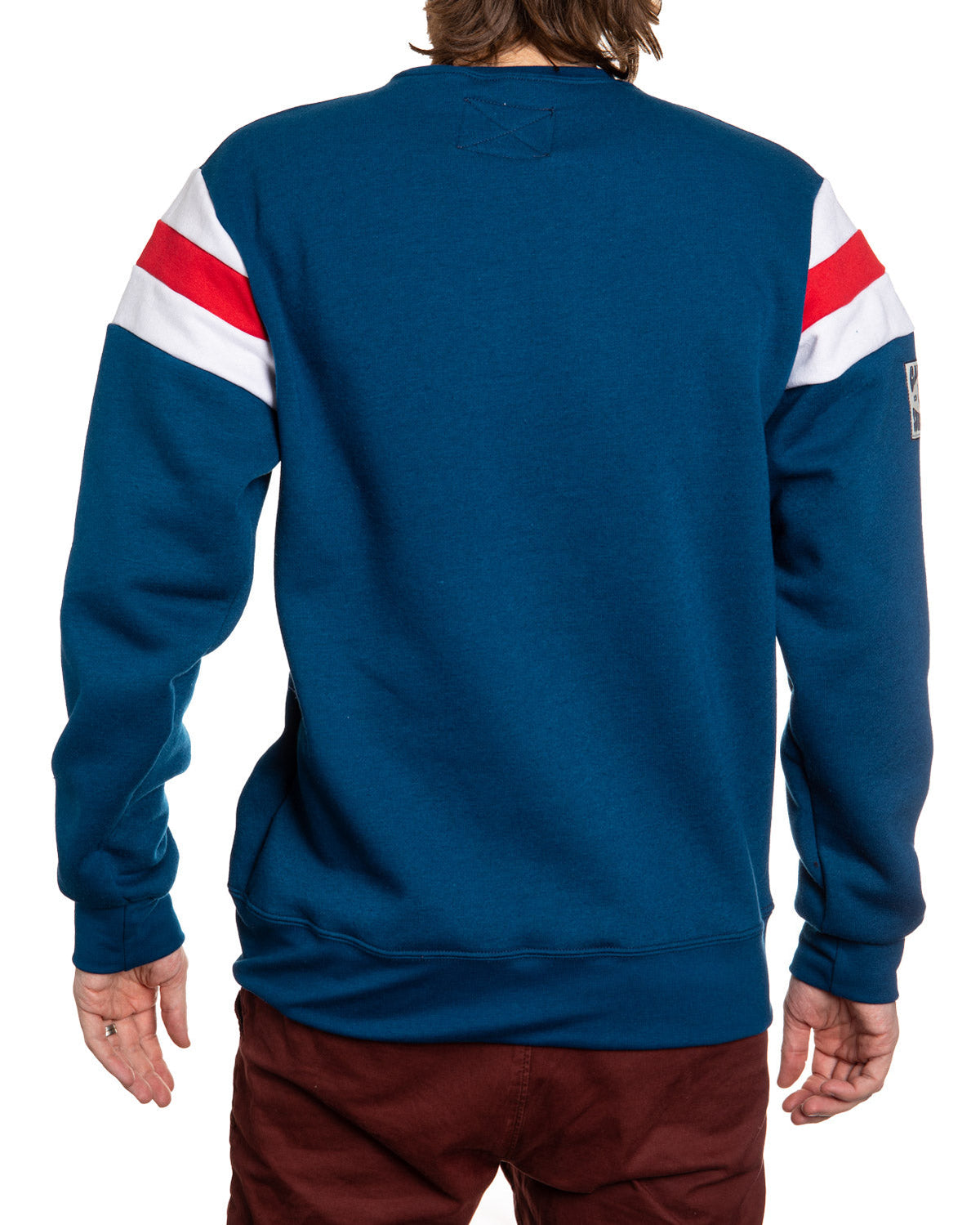 New York Rangers Varsity Retro Style Crewneck Sweatshirt-3