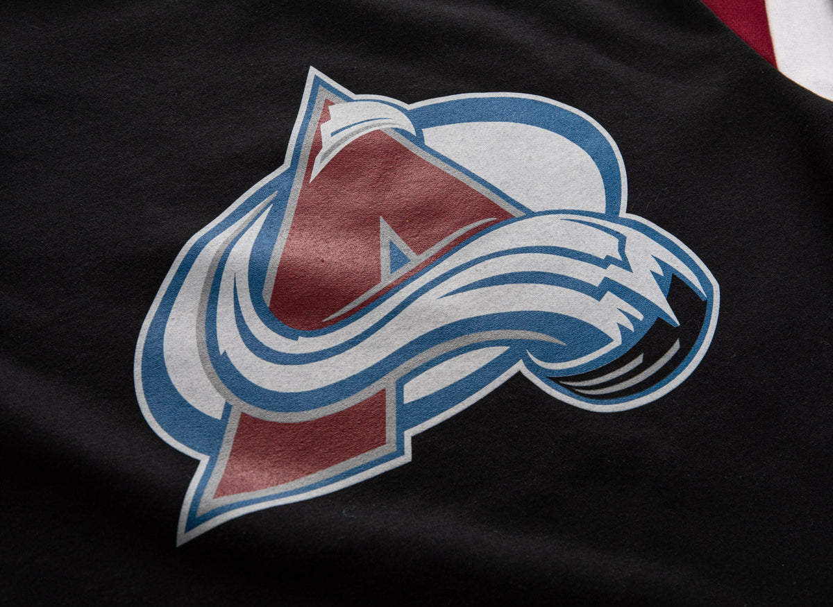 Colorado Avalanche Varsity Retro Style Crewneck Sweatshirt-4