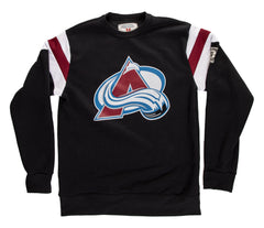 Colorado Avalanche Varsity Retro Style Crewneck Sweatshirt-5