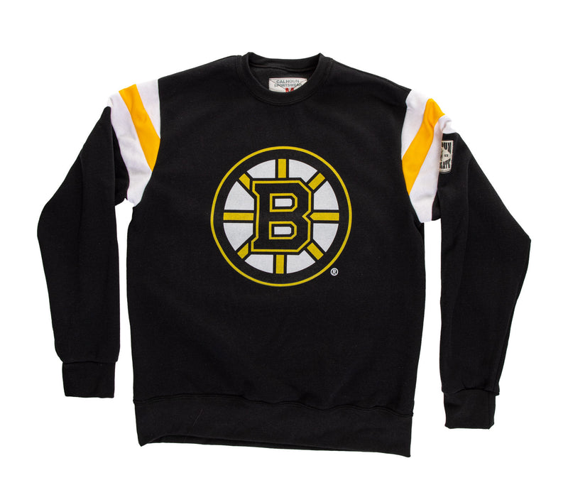 Boston Bruins Varsity Retro Style Crewneck Sweatshirt-5