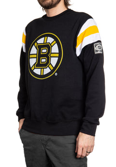 Boston Bruins Varsity Retro Style Crewneck Sweatshirt-2