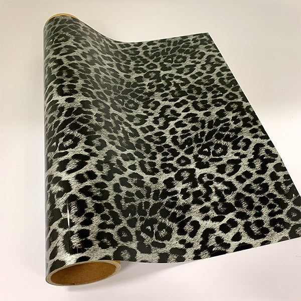 Craft HTV Cheetah Silver (Flex Foil)-1