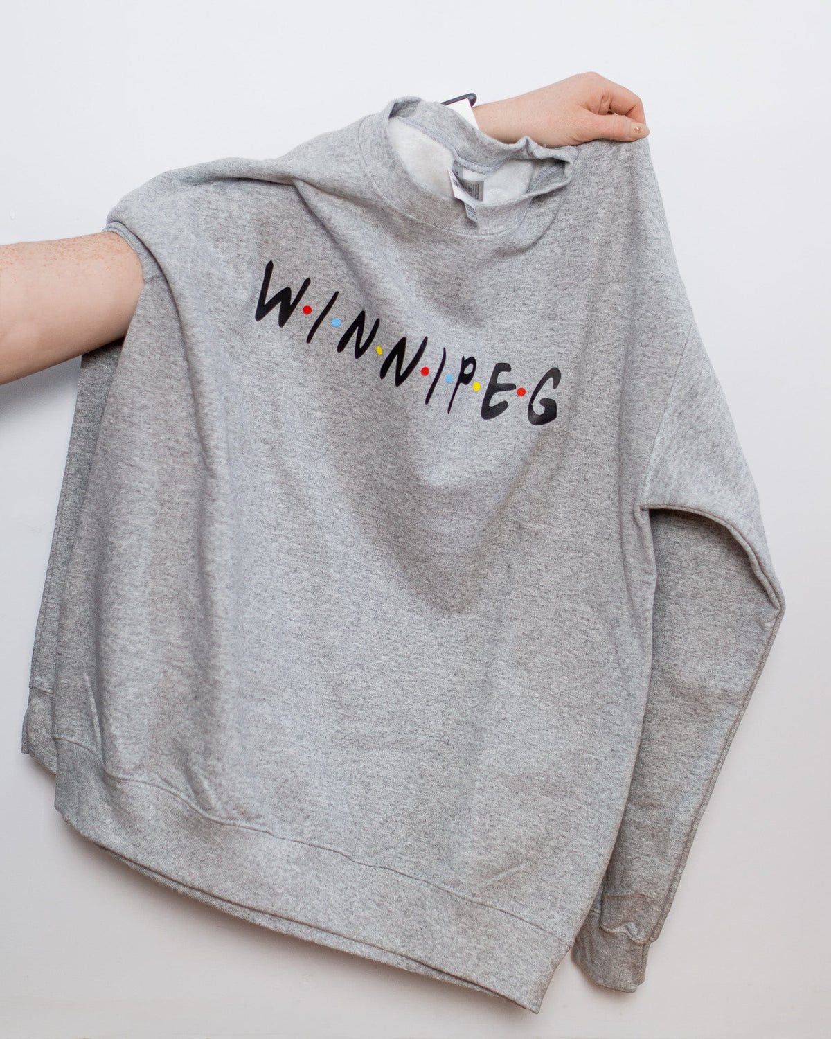 Winnipeg Friends Grey Crewneck