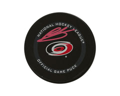 Ryan Suzuki Autographed Carolina Hurricanes Official Game Puck-1