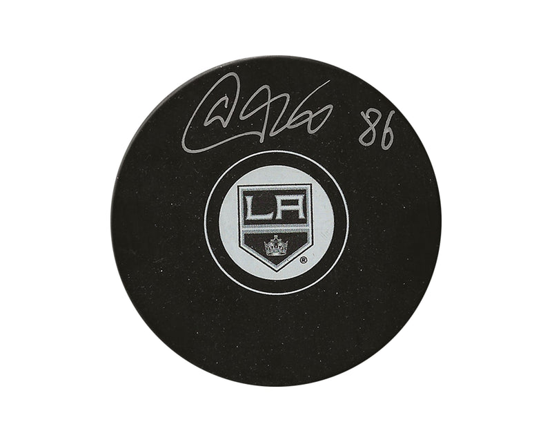 Akil Thomas Autographed Los Angeles Kings Autograph Model Puck-1
