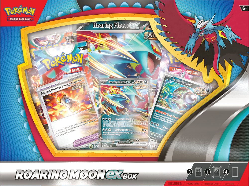 Pokémon TCG - Scarlet & Violet - Roaring Moon ex Box-2