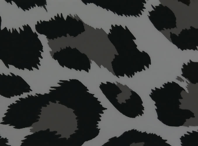 Craft HTV Leopard-a Silver (Flex Foil)-2