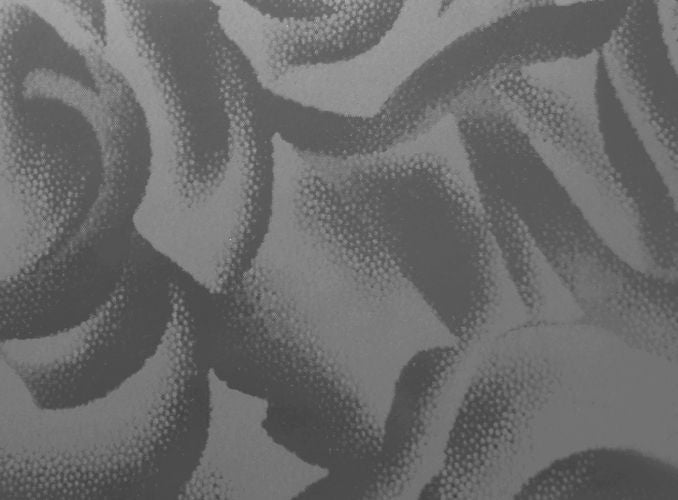 Craft HTV Rose-Patterned Silver (Flex Foil)-2