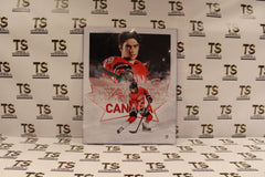 Jack Quinn Autographed Team Canada 2021 World Juniors Artwork 16x20 Photo-1