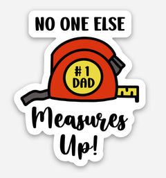 No One Else Can Measure Sticker-1