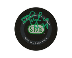 Shayne Corson Autographed Toronto Maple Leafs St. Pats Official Game Puck-1
