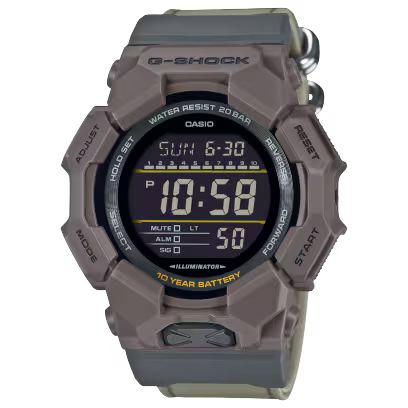 G-Shock 'GD010CE5' Watch - Brown/Olive-1