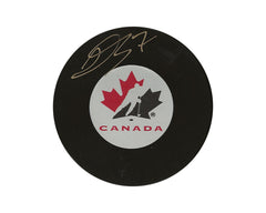 Donovan Sebrango Autographed Team Canada Autograph Model Puck-1