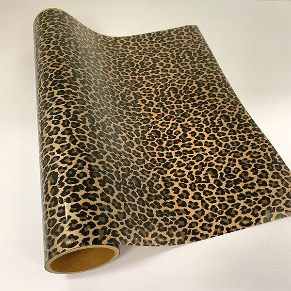Craft HTV Leopard Gold (Flex Foil)-1