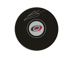 Ryan Suzuki Autographed Carolina Hurricanes Autograph Model Puck-1
