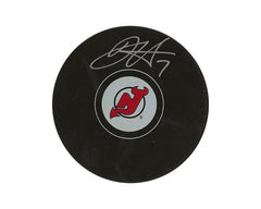 Dougie Hamilton Autographed New Jersey Devils Autograph Model Puck-1