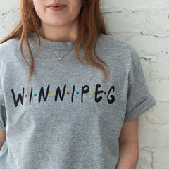 Winnipeg Friends Grey T-shirt-1