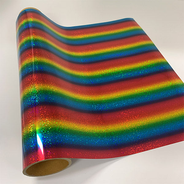 Craft HTV Galaxy Multi Stripes (Flex Foil)-2
