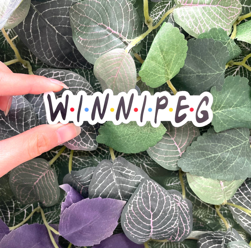 Winnipeg Friends Sticker-1
