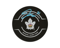 Joseph Woll Autographed Toronto Marlies Official Game Puck-1