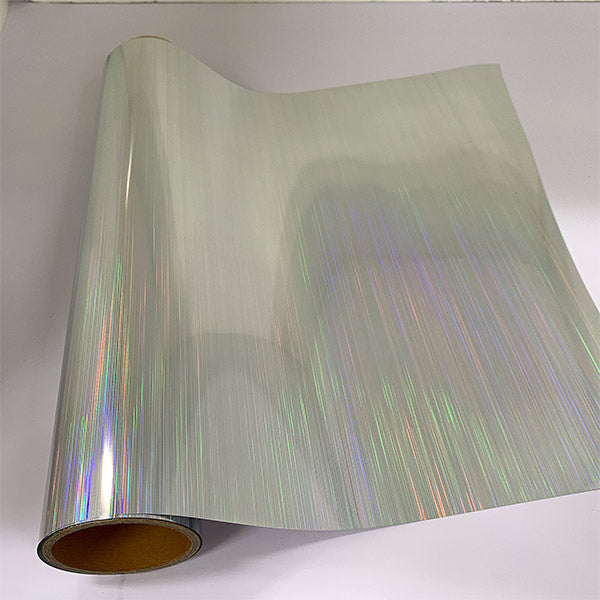Craft HTV Holo Rain Silver (Flex Foil)-2